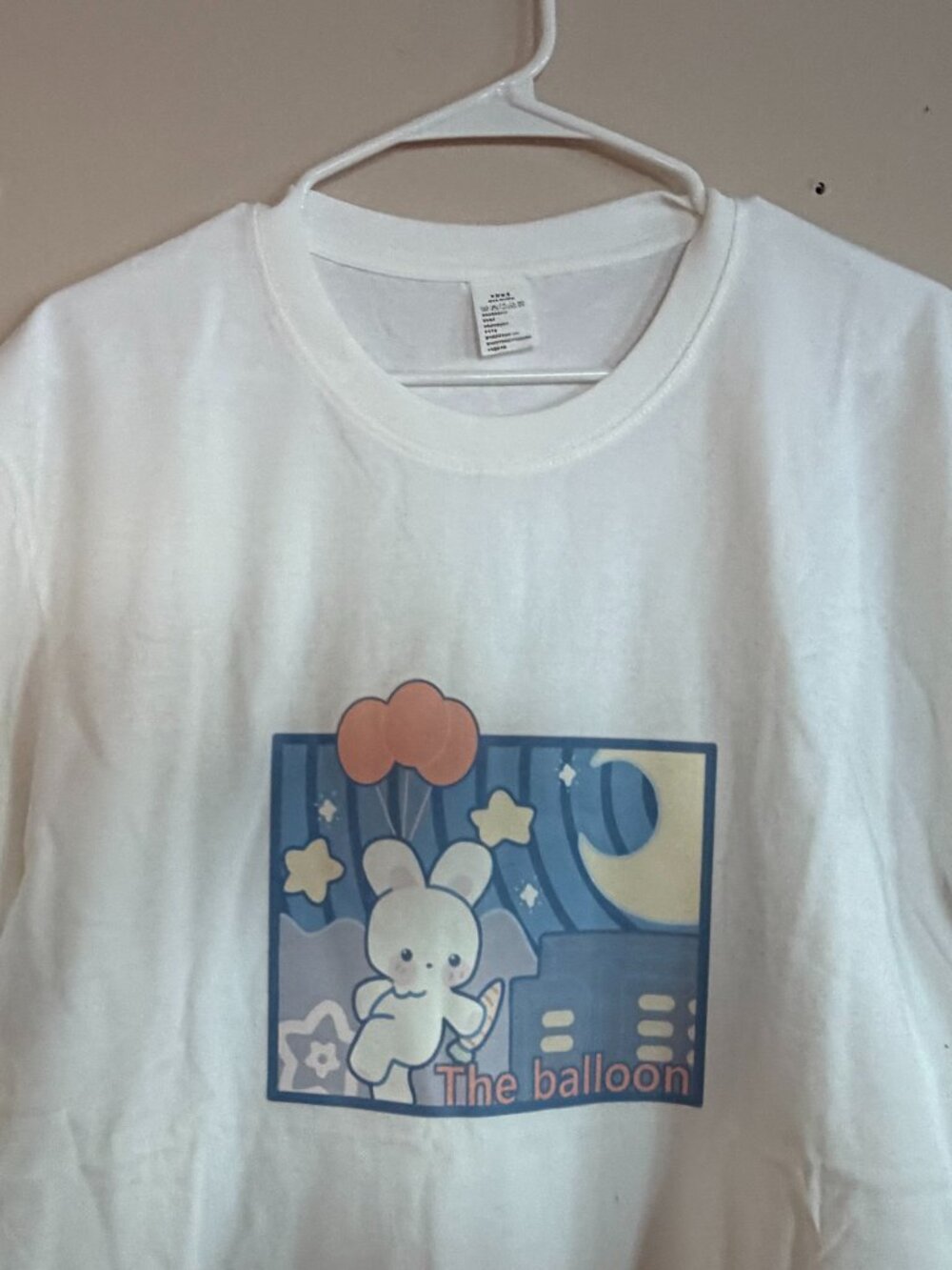 Harajuku Style Kawaii Graphic Print Crewneck Tee, Japanese Streetwear Aesthetic